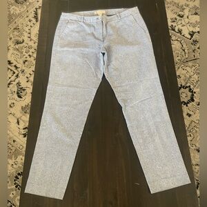 Micheal Kors straight leg pants size 12 blue